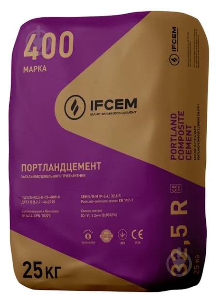 Цемент IFCEM (CEM II/B-M (P-S-LL) 32,5 R)